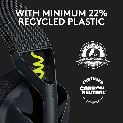 Miniatura 7 de Logitech G 435 LIGHTSPEED - Auriculares inalámbricos Bluetooth para juegos, ligeros, micrófonos integrados, batería de 18 horas, compatible con