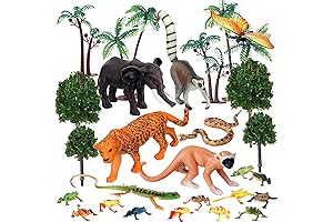Complete Rainforest Diorama Kit (25-Piece Set)