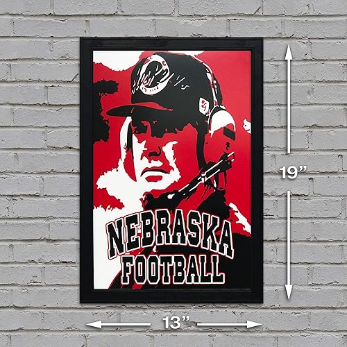 Miniatura 9 de Póster de Tom Osborne Nebraska Cornhuskers (13.0 x 18.9 in)
