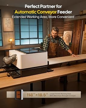 LaserPecker Riser Base with Rotary Extension for LX2 Laser Engraver Cutter Engraver, Upgrade Workpiece Height up to 5.91'' Height, Perfect for Tumblers, Mug, Cylinders, Cones, Wine Glasses and More