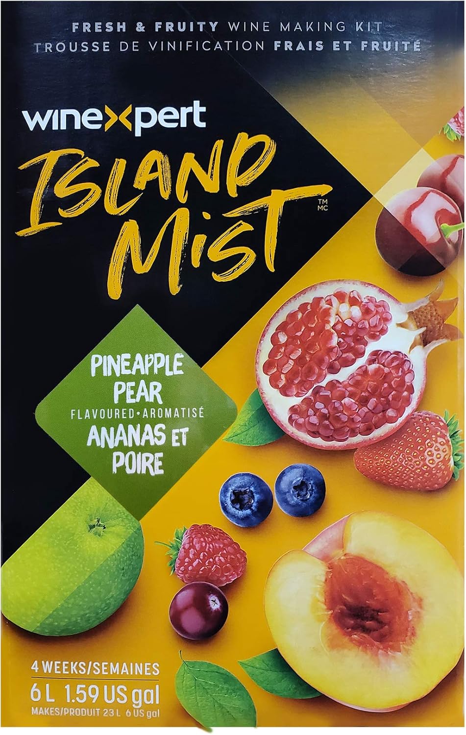 Island Mist Pineapple Pear Pinot Grigio Wine Kit by Winexpert
