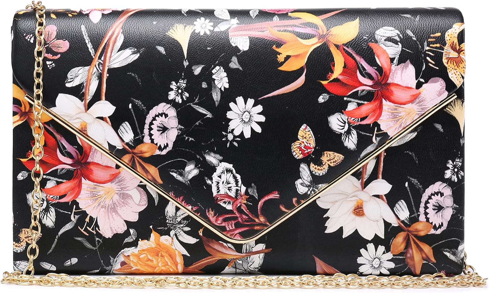 DaseinWomen Faux Suede Evening Clutch Bags Formal Party Clutches Wedding Purses Cocktail Prom Clutches