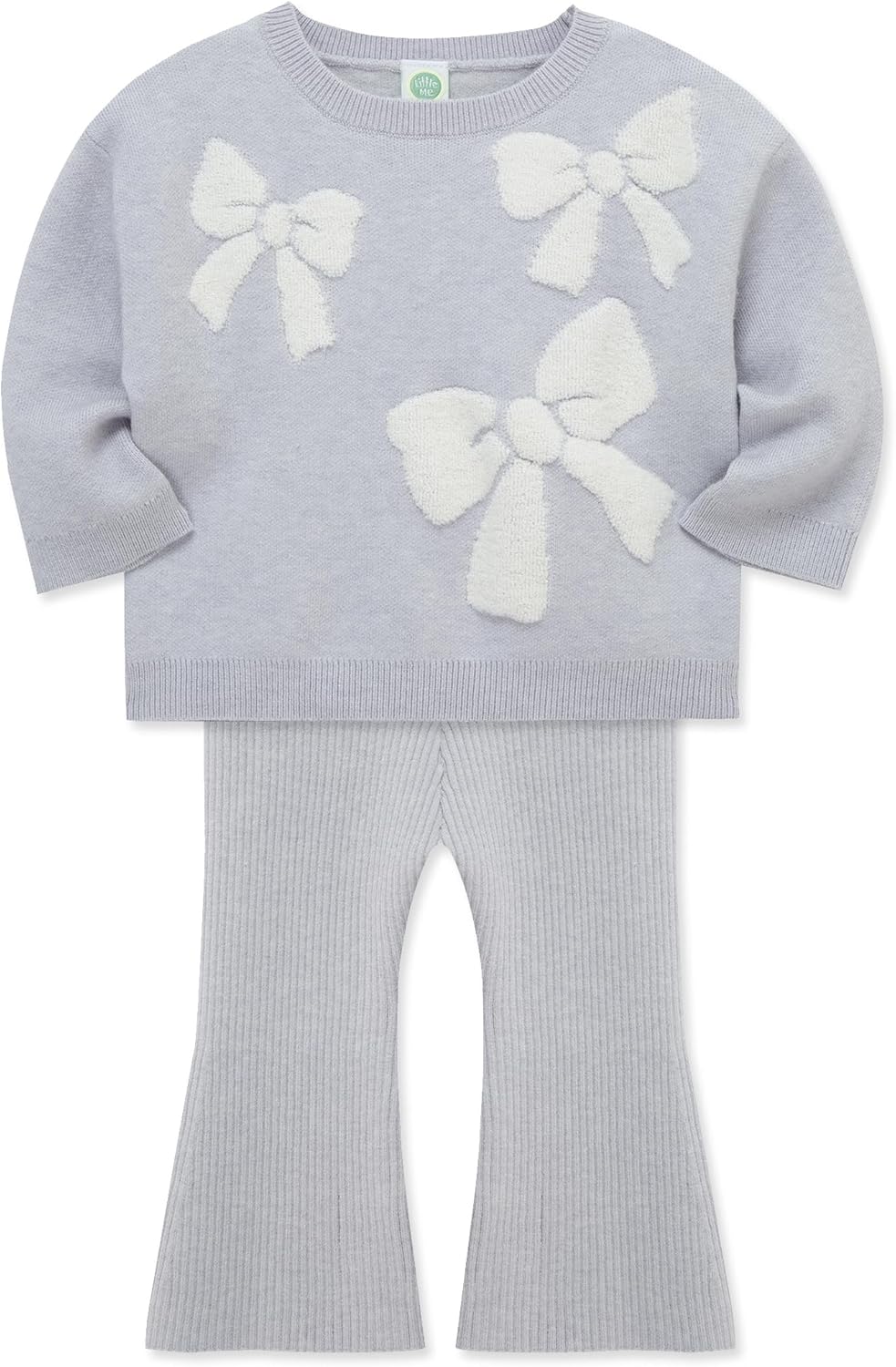 Little Me Clothes for Baby Boys' and Girls' Fall Cold Weather Sweater and Pant Sets, 3 Months to 4 Toddler