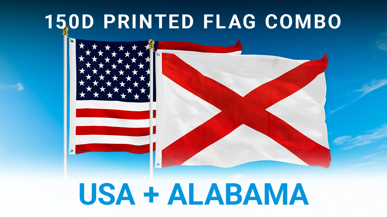 Amazon.com : G128 Combo Pack: USA American Flag 3x5 Ft 150D