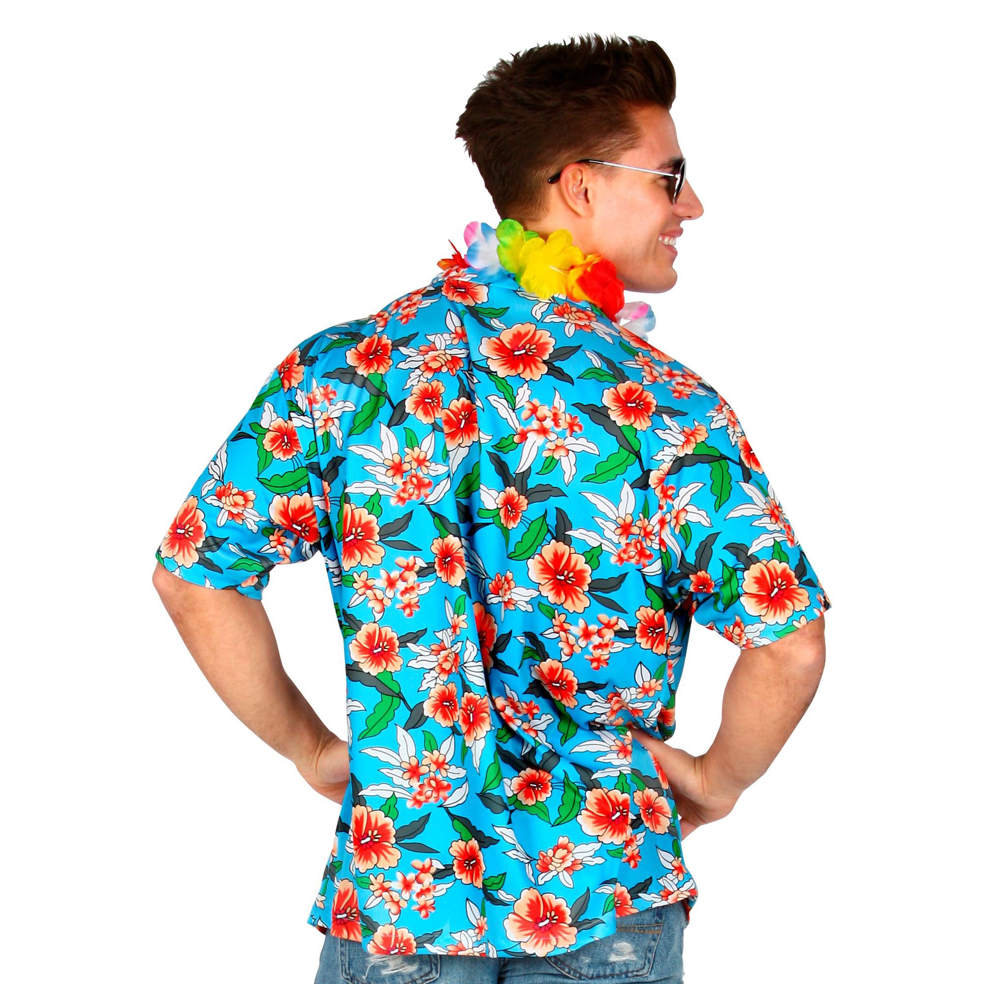 Widmann - Men's Hawaiian shirt, colourful, floral shirt, beach party, fancy dress costumes, carnival, XXL - Image 3