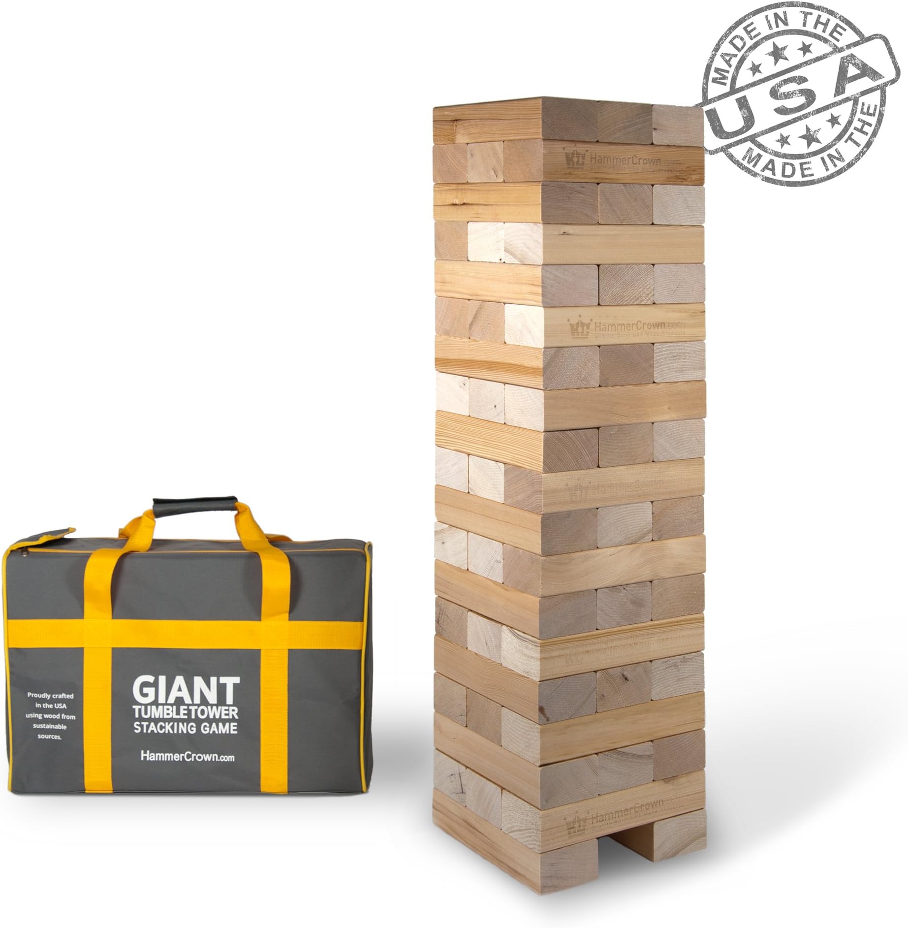 Giant Tumble Tower (Hardwood Edition)