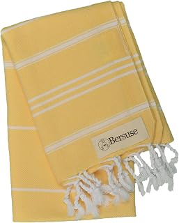 Bersuse Anatolia Bathroom Hand Towels - Premium Cotton Hand Towel for Face - Absorbent, Soft, Lightweight, Space-Saving, Quick-Drying Decorative Turkish Hand Towels