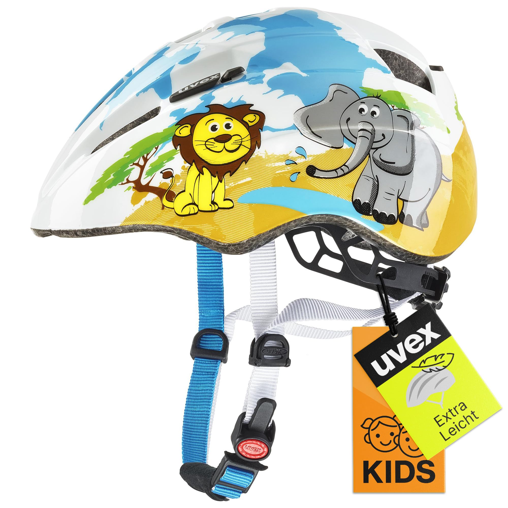 uvex Kid 2 - Casco Ligero Infantil - Ajuste de Talla individualizado