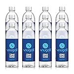 Snugell Bottled Distilled Water for CPAP Machines (12-Pack, 20 oz Each) - Ultra-Pure, BPA-Free, Travel-Friendly, and Convenient - Up to 24 Days Supply - Clean, Refreshing, Multi-Use - Made in The USA