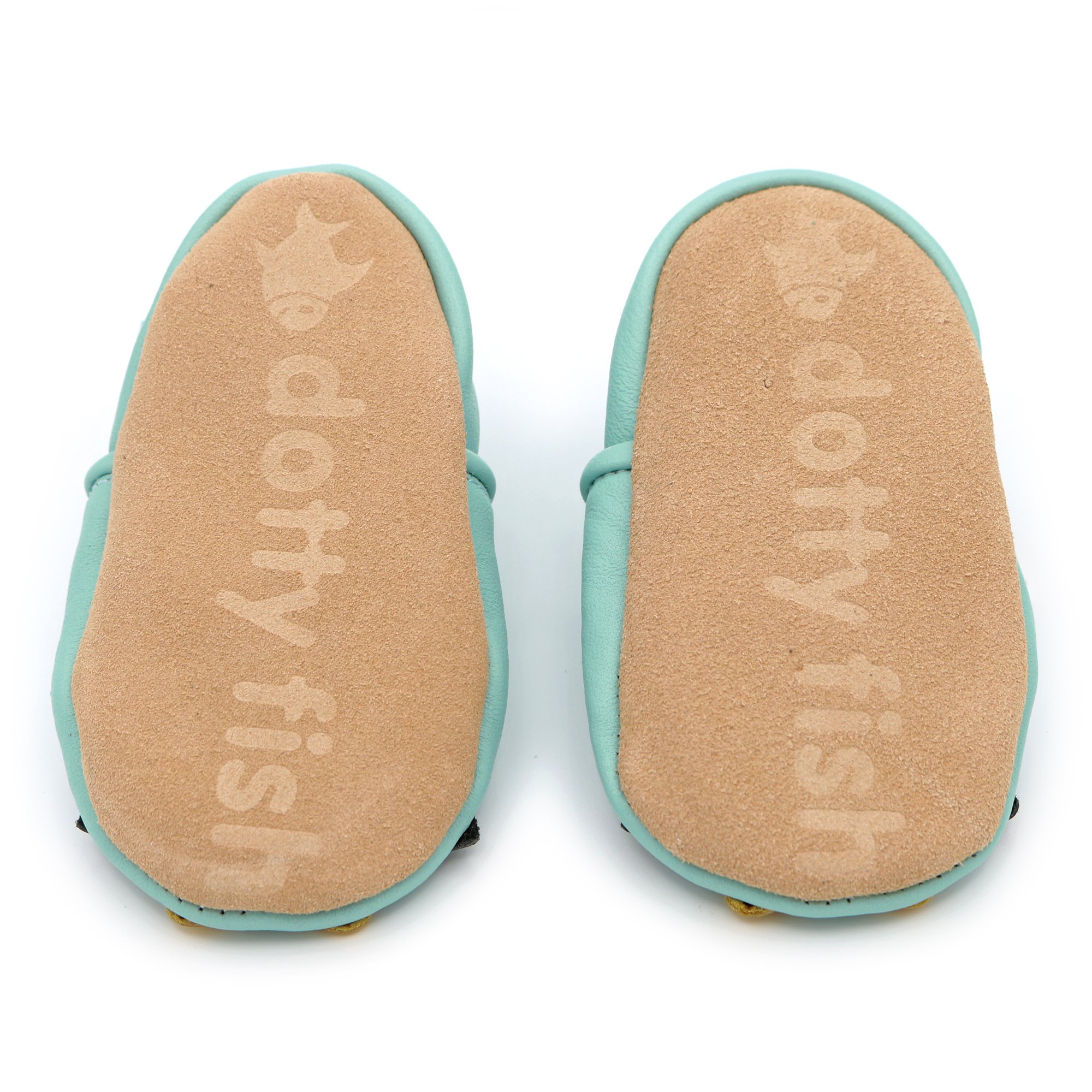 Dotty Fish Leather Baby Shoes PatucosNiños