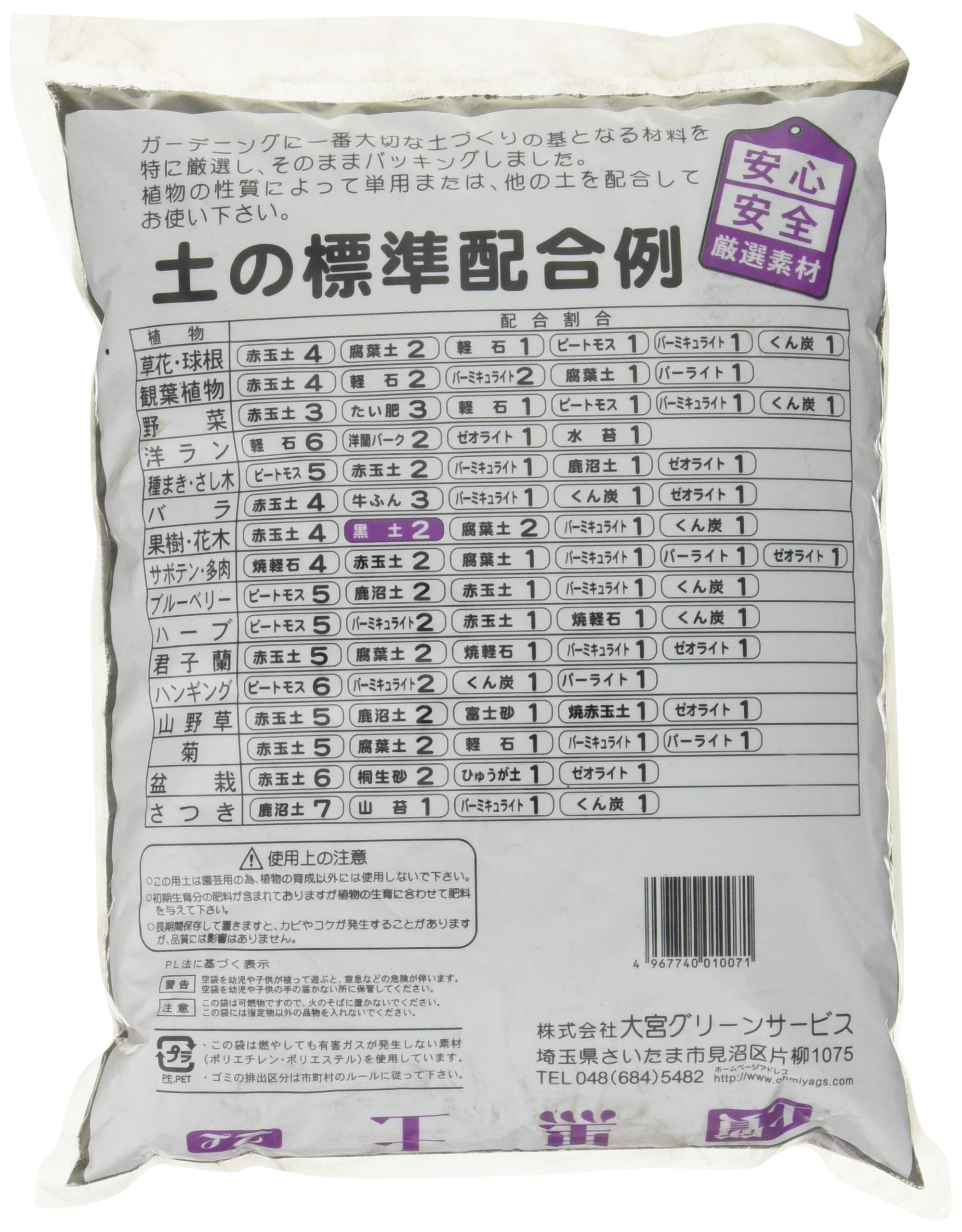 市場 大宮グリーンサービス プレミアムソイル