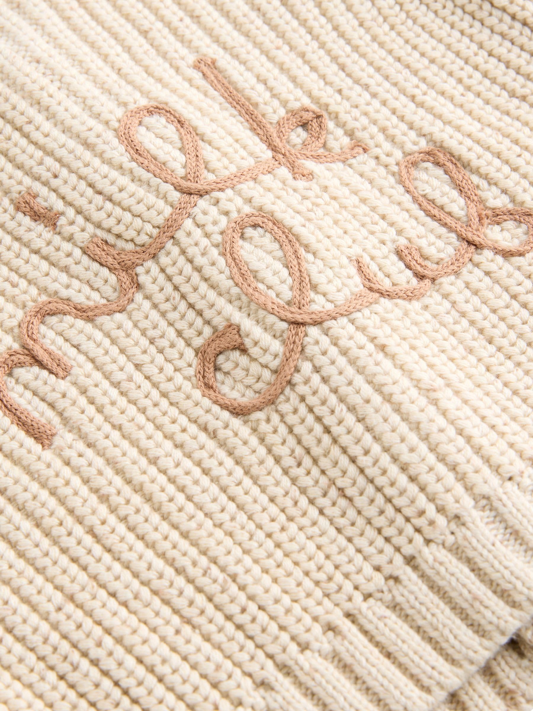 NEXT Bébé Cardigan épais en Maille brodée pour bébé