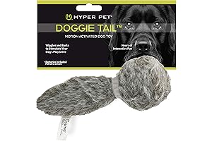 Hyper Pet Doggie Tail Plush Dog Toy: Interactive, Stimulating Play