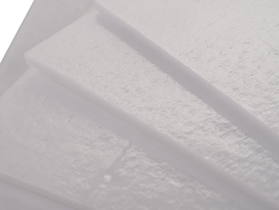 6 Clear Glass Squares - 90 COE Fusible Glass - 4 Pack