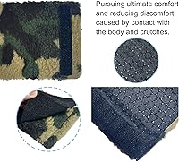 Vista 3 de SPRING SEAON Almohadilla de espuma viscoelástica para axilas y fundas de agarre para las manos, ajuste universal, transpirable, absorbe la humedad