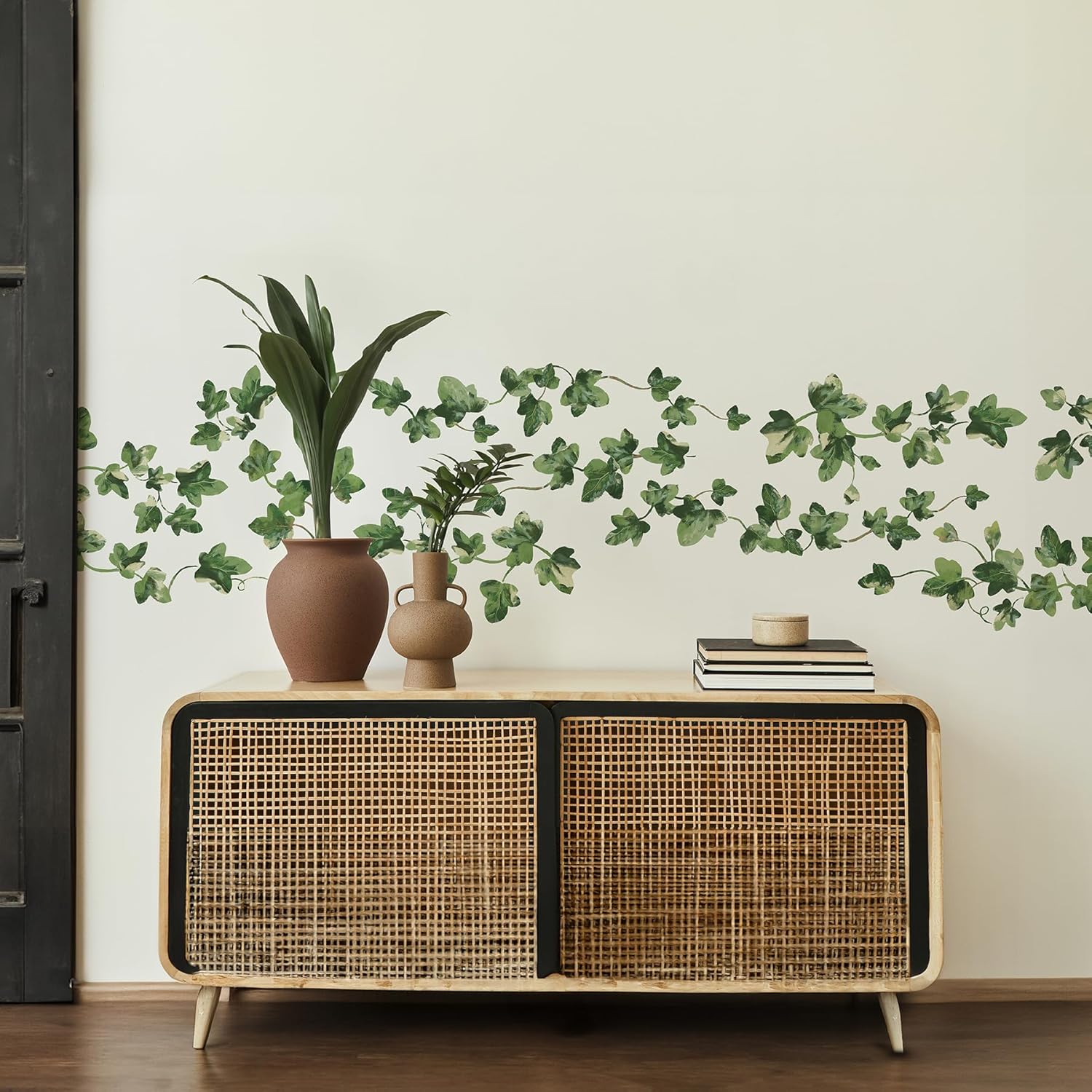 RoomMates RMK2409SCS Painterly Green Ivy Vine Peel and Stick Wall Decals