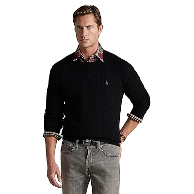 Polo Ralph Lauren Wool Cashmere Cable Knit Sweater Men