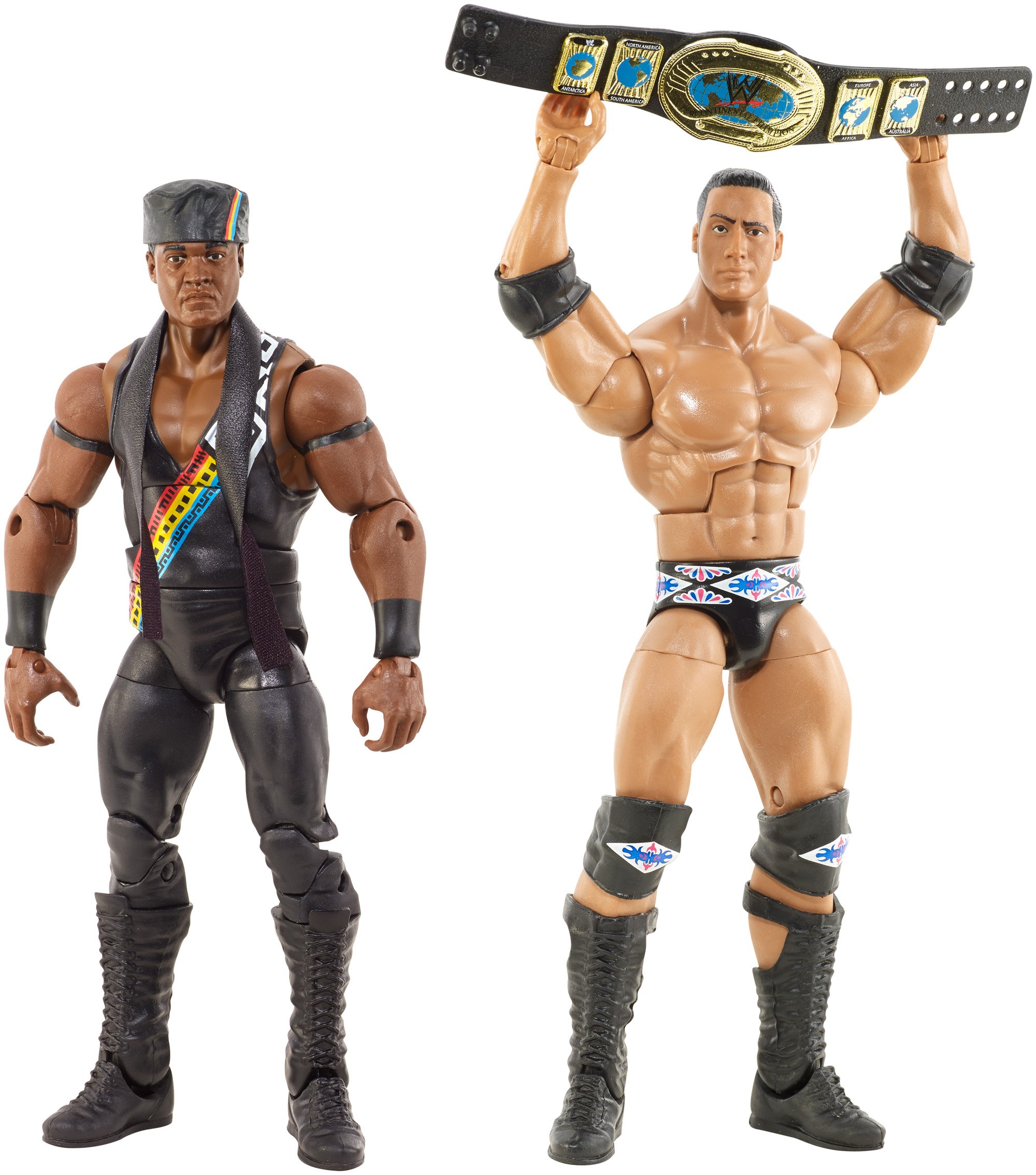 Mattel DMB90 Wrestling Elite Toy WWE Nation Domination Rock and