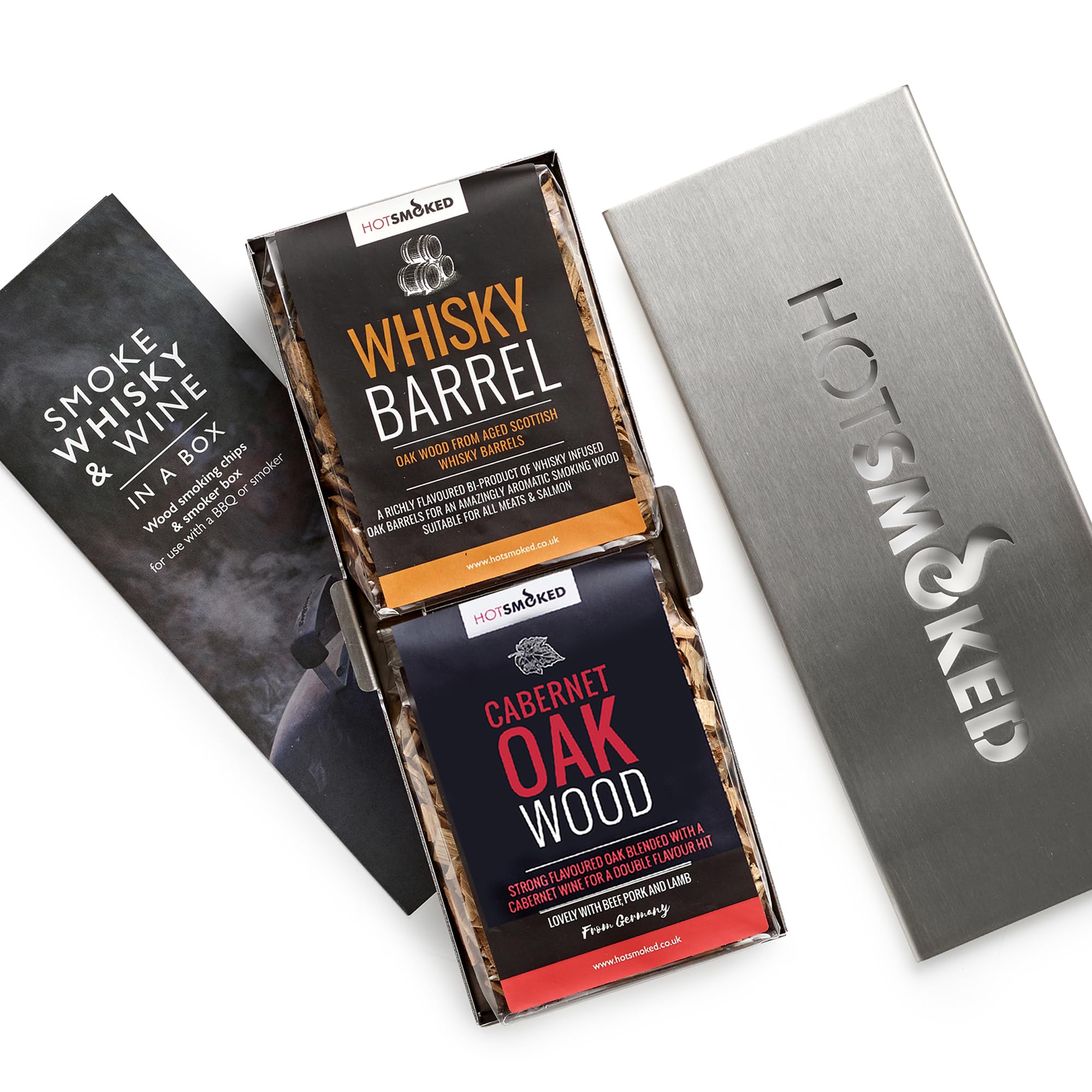Smoke, Whisky & Wine in a Box Smoking Starter Kit