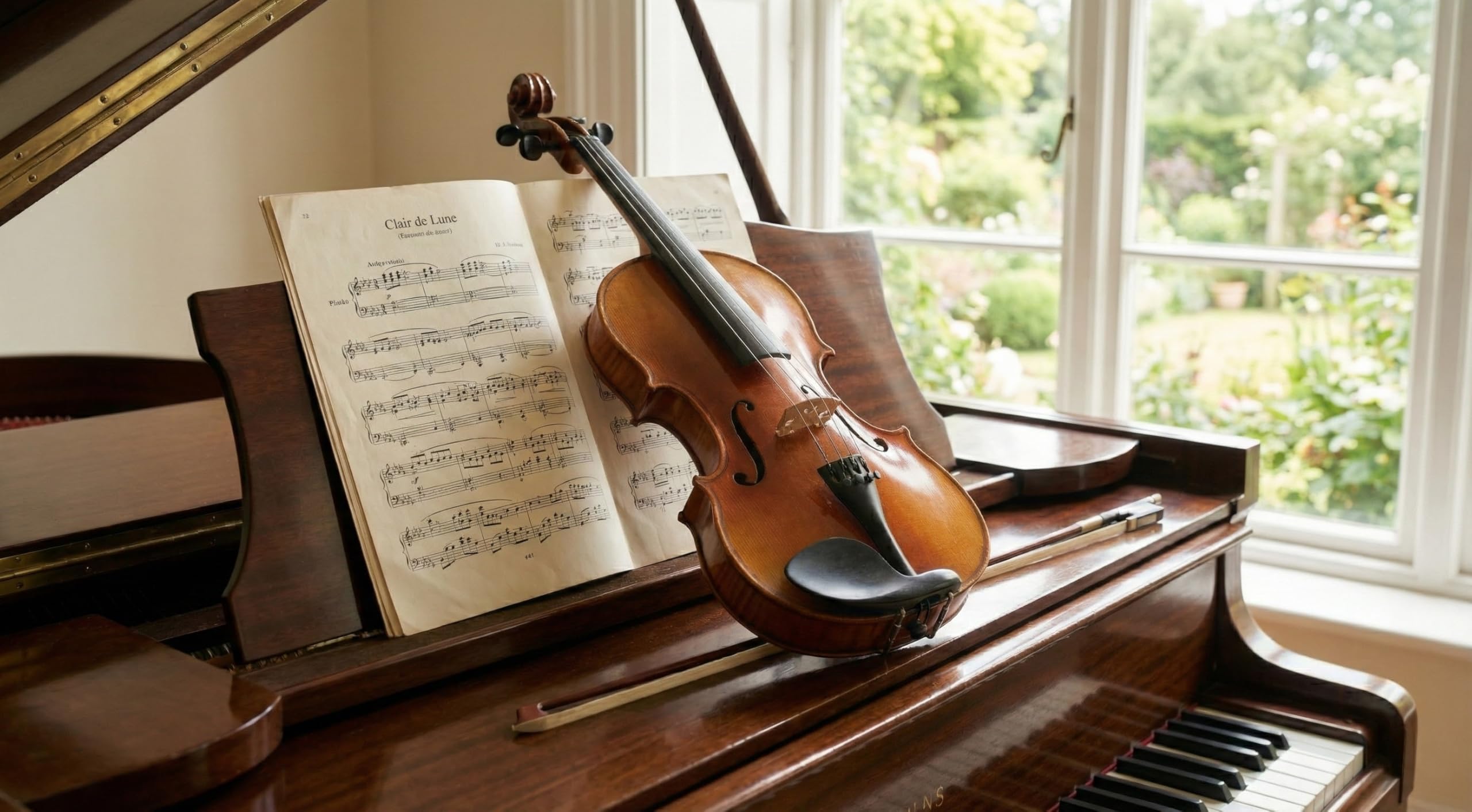 Violino 4/4, set completo per adulti e bambini, kit professionale fatto a mano in abete rosso, include custodia, arco, colofonia, spalliera, perfetto strumento acustico per principianti, dimensioni 4