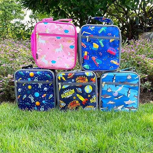 Miniatura 8 de FlowFly - Lonchera infantil, minibolsa suave aislada, minihielera para el regreso a clases, bolsa térmica para comida y alimentos para niñas y niños