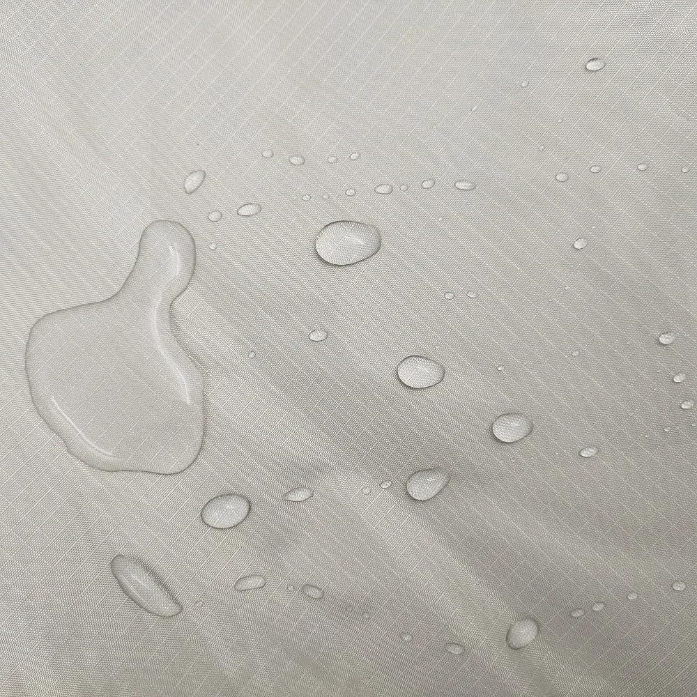 Wodoodporna plandeka zewnętrzna 3x3 3x4 3x5, osłona przeciwsłoneczna kempingowa ze srebrną powłoką, 300x300, lekka, przenośna tropik do namiotu (kolor: czarny, rozmiar: 3x4m) Safehappy