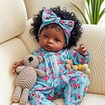 BABESIDE Realistic Newborn Baby Dolls 18 Inch Realistic Newborn Baby Dolls with Clothes and Toy Gift for Kids 3+