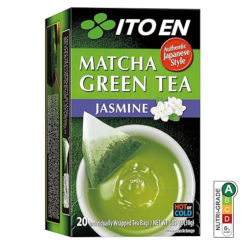 Ito En Té matcha jazmín verde 20 unidades