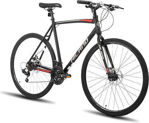 HH HILAND 700C Road Hybrid Bike, 21 speeds Bikes Urban