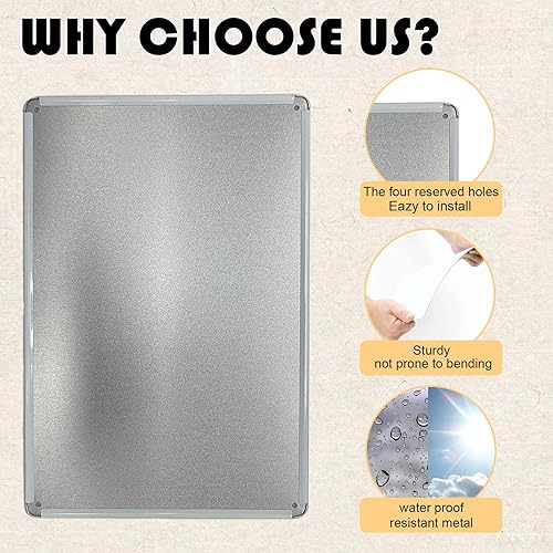 Miniatura 4 de Letrero de metal retro para baño, póster de baño humorístico, decoración artística de pared para baño, baño, bar, cafetería, garaje, regalos de 8 x