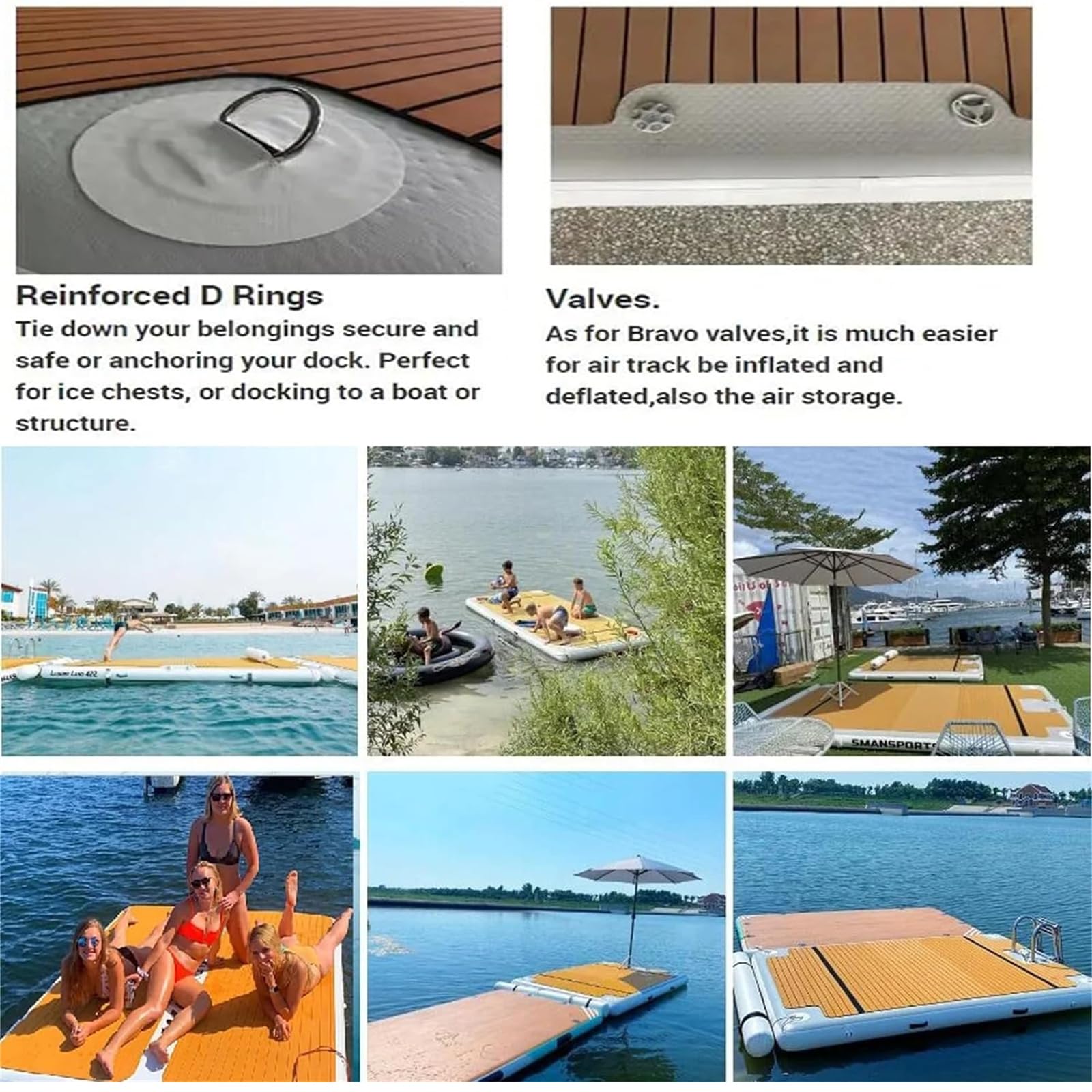 INUUXLG Inflatable Boat with Oars 2/3/4 Person, Inflatable Boats for Adults, Inflatable Rafts for Rivers, Fishing Dinghy