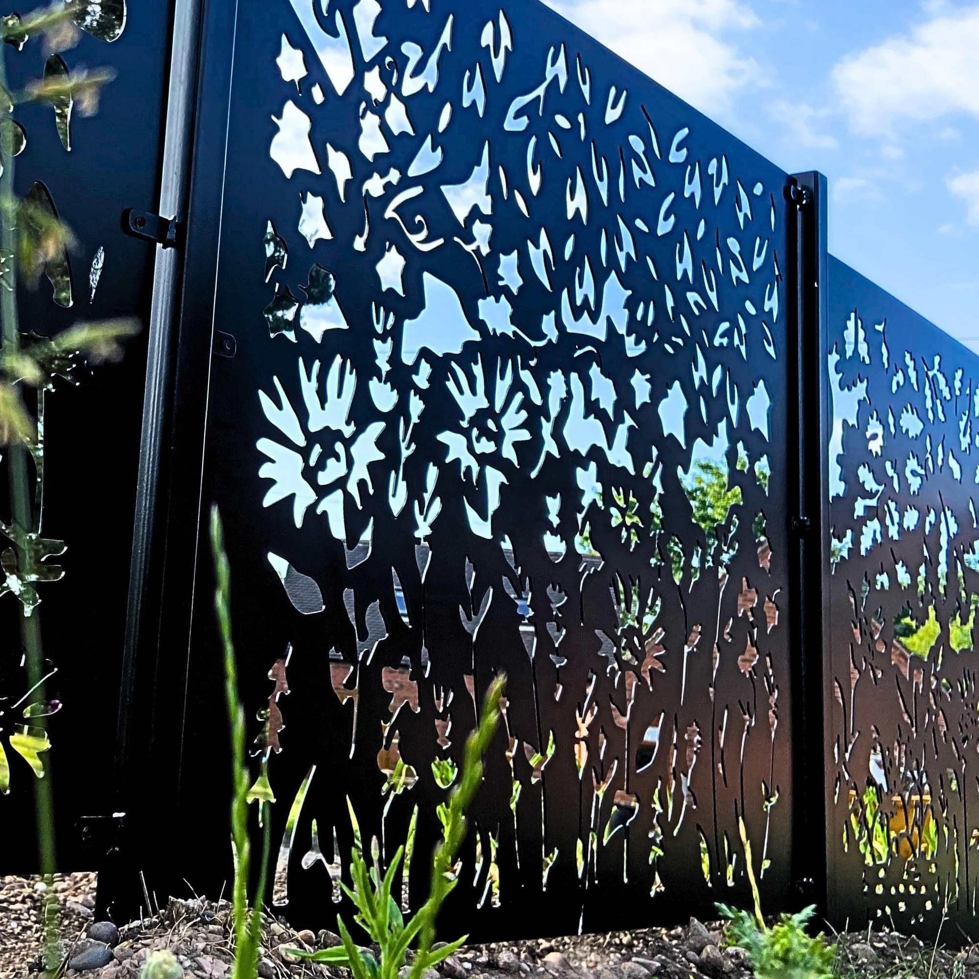 Laser Cut Metal Railing Laser Cut Railing Panel Inserts For Deck,