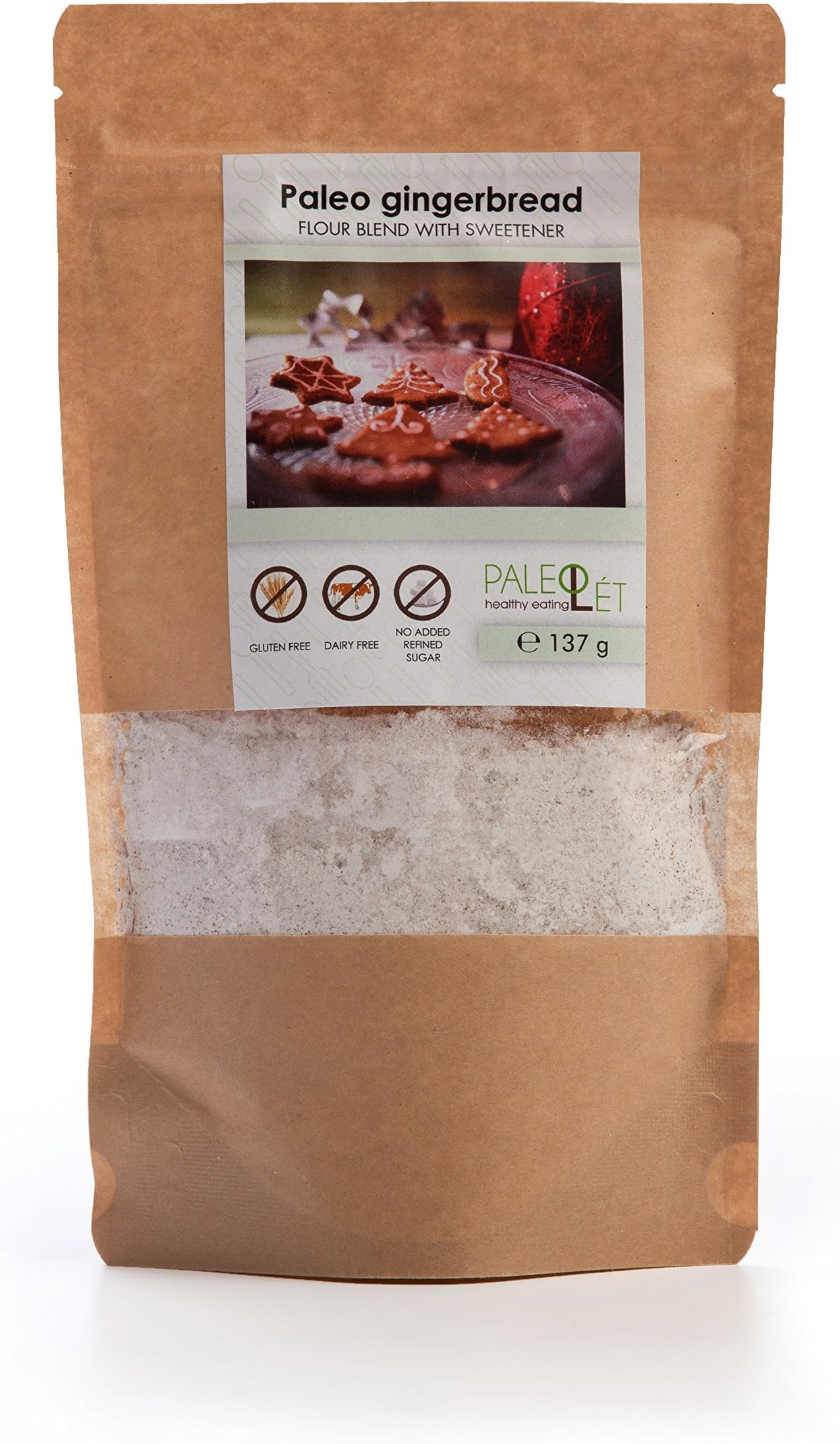 Paleolet Gingerbread (Flour Blend) 137g (paleo,sugar free, gluten free, dairy free, low carb)