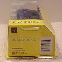 Vista 3 de Sony Playstation 2 Dualshock 2 Analog Wired Controller SCPH-10010 - Ocean Blue Esmeralda/Sólidos