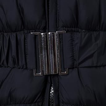 Richie House Girls' Padding Jacket with Ruffled Mesh RH1395 Size 3-14Y