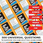 QUOKKA Board Game for Kids Ages 5-9 - Family Card Board Game for Kids 8-12 - Universal 500 Trivia Questions Cards - Learning and Educational Trivia Games - Get to Know It and Family Games Night