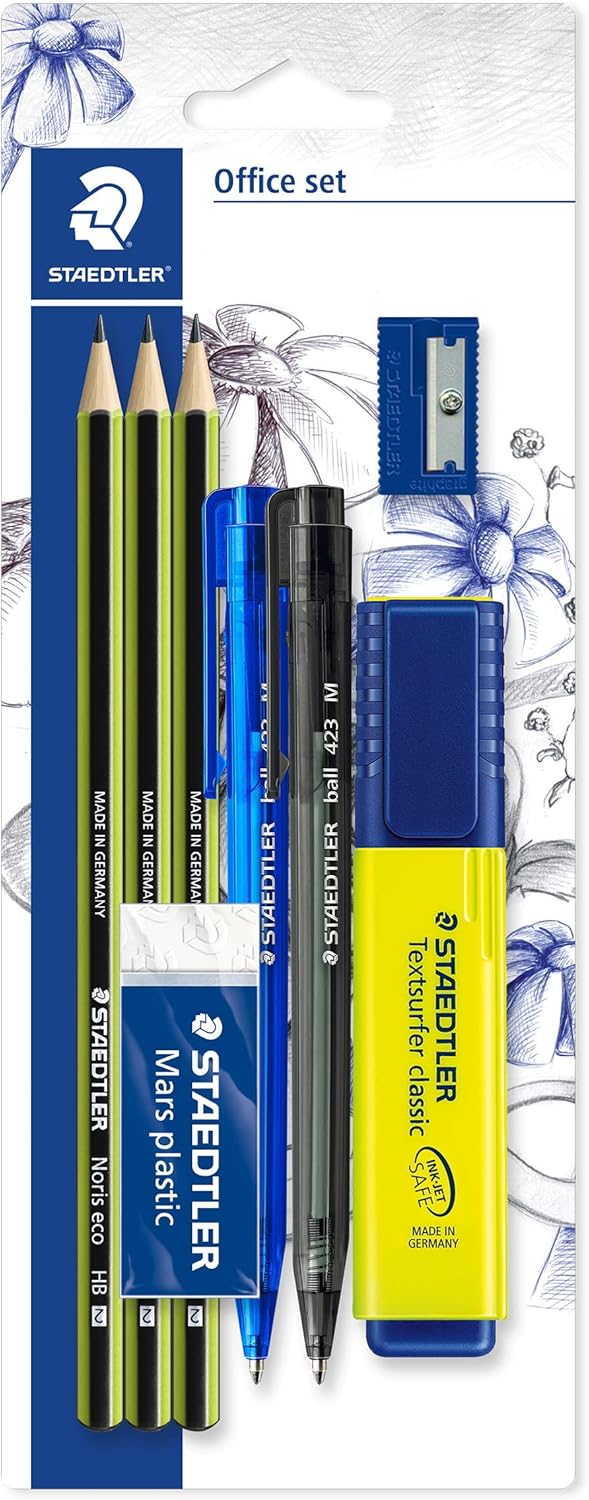 Staedtler 60 BK4 Assorted Stationery Pack Amazon.co.uk Stationery