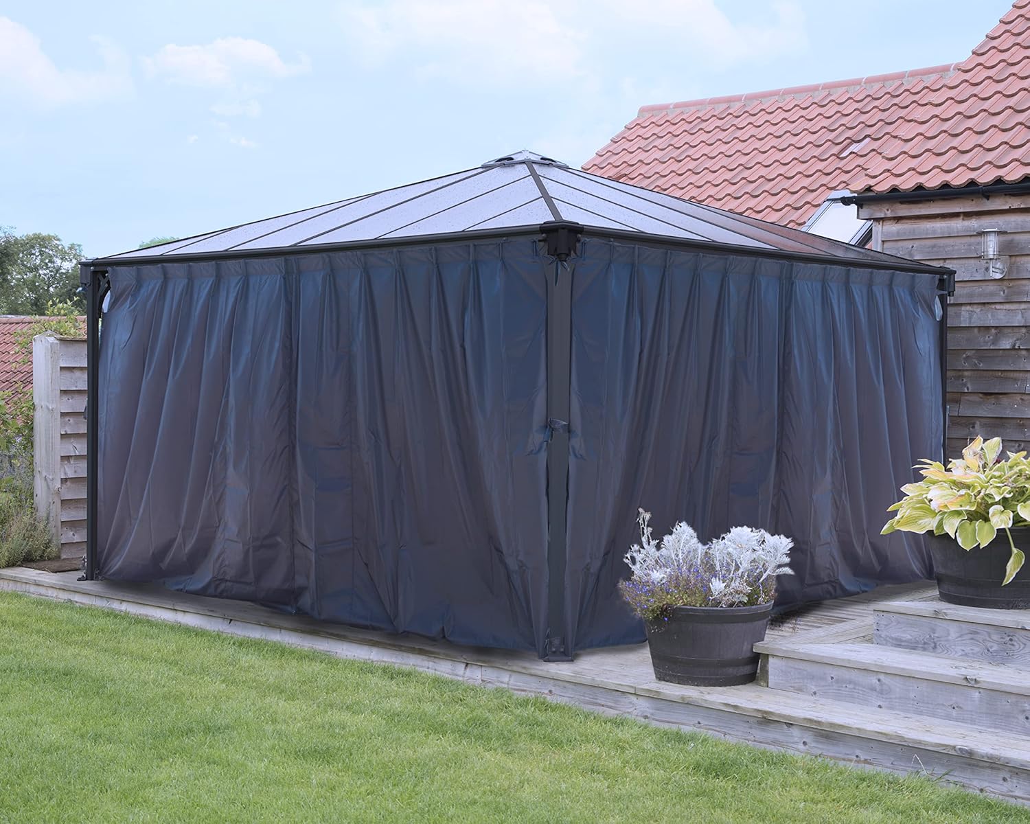 Palram - Canopia Palermo 4300 Gazebo Curtain set - 4 piece
