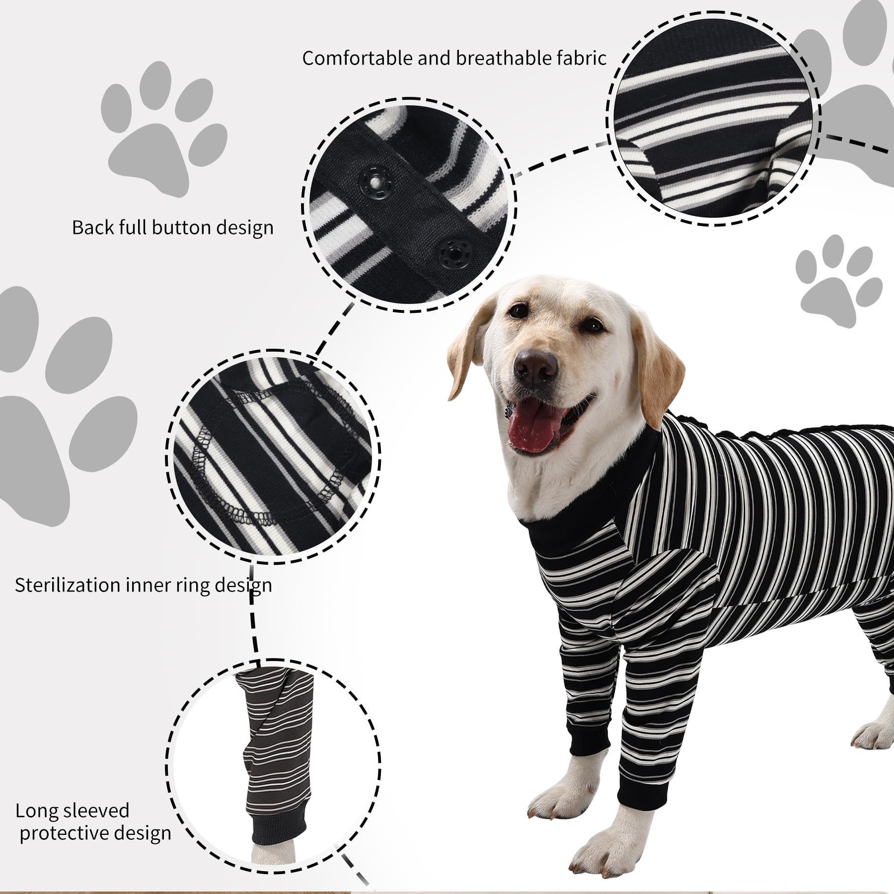 TQFlow Dog Recovery Suit - Image 3