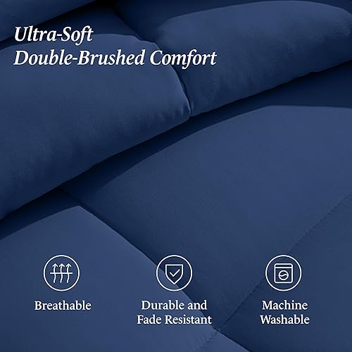 Miniatura 3 de Ivy Union Juego de edredón Queen - Cómodo, transpirable, para todas las estaciones - Edredón y fundas de almohada alternativas de plumón - Ultra