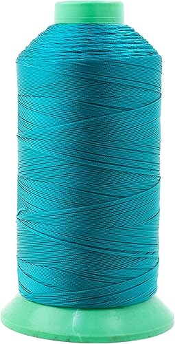 Miniatura 661 de Mandala Crafts Hilos de coser resistentes de nailon consolidado, hilo para tejer jeans de cuero, hilos de tapicería marina al aire libre, Beige