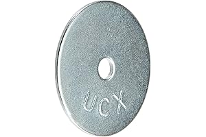 1000 Pack 3/16 x 1-1/4 Stainless Steel Fender Flat Washers