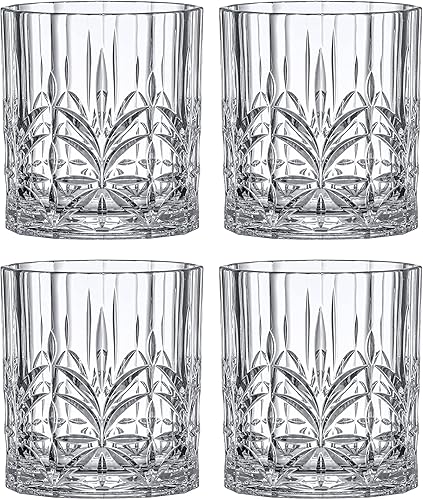 Miniatura 5 de Amazing Abby - Whitney - Vasos de whisky de plástico de 14 onzas (juego de 4), copas de vino de plástico, reutilizables, sin BPA, a prueba de