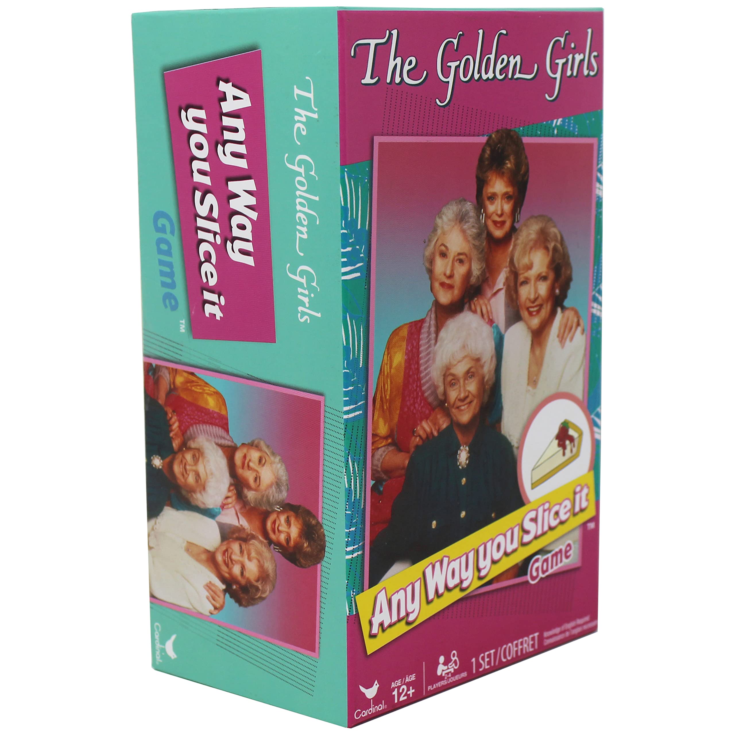 Spin Master Games The Golden Girls Any Way You Slice It, Retro Trivia Card Game, Multicolor, One Size
