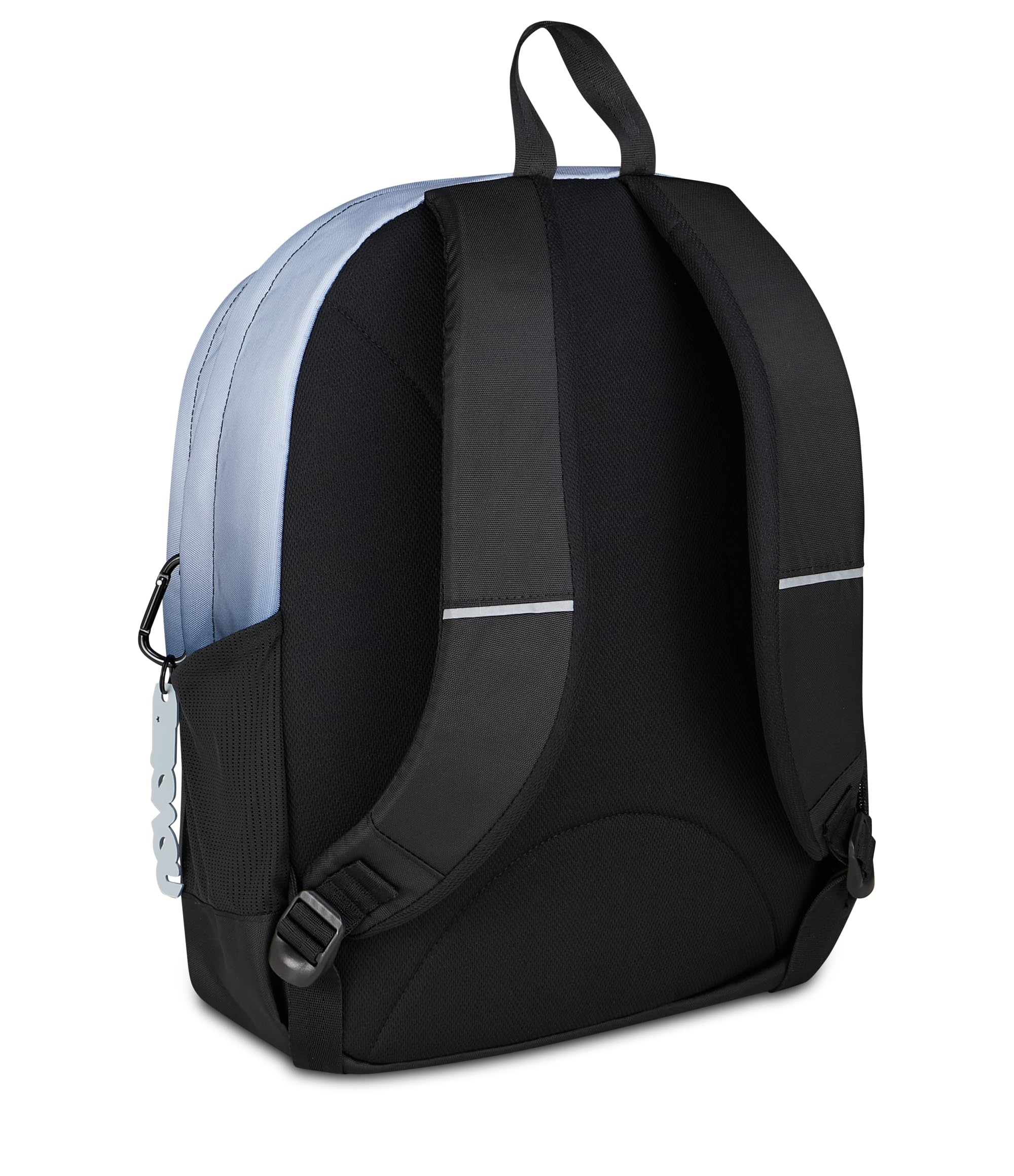 Seven Zaino Scuola SHADE TECH, Doppio Scomparto, Celeste, 29 L, Tasca frontale con zip, Tasca laterale portaborraccia, Scomparto Interno porta pc, Scuola media e superiore, Bambini, Ragazzi