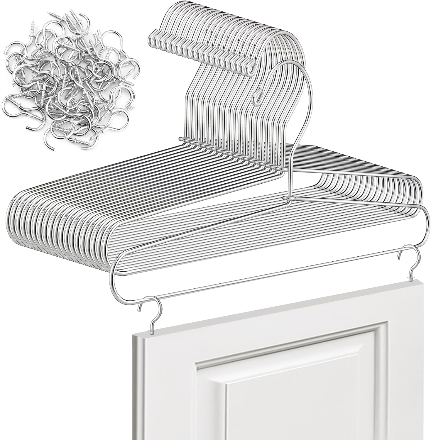 20 Pack Cupboard Door Portray Hanger 14.57 x 5.24 in Door Portray Bra…