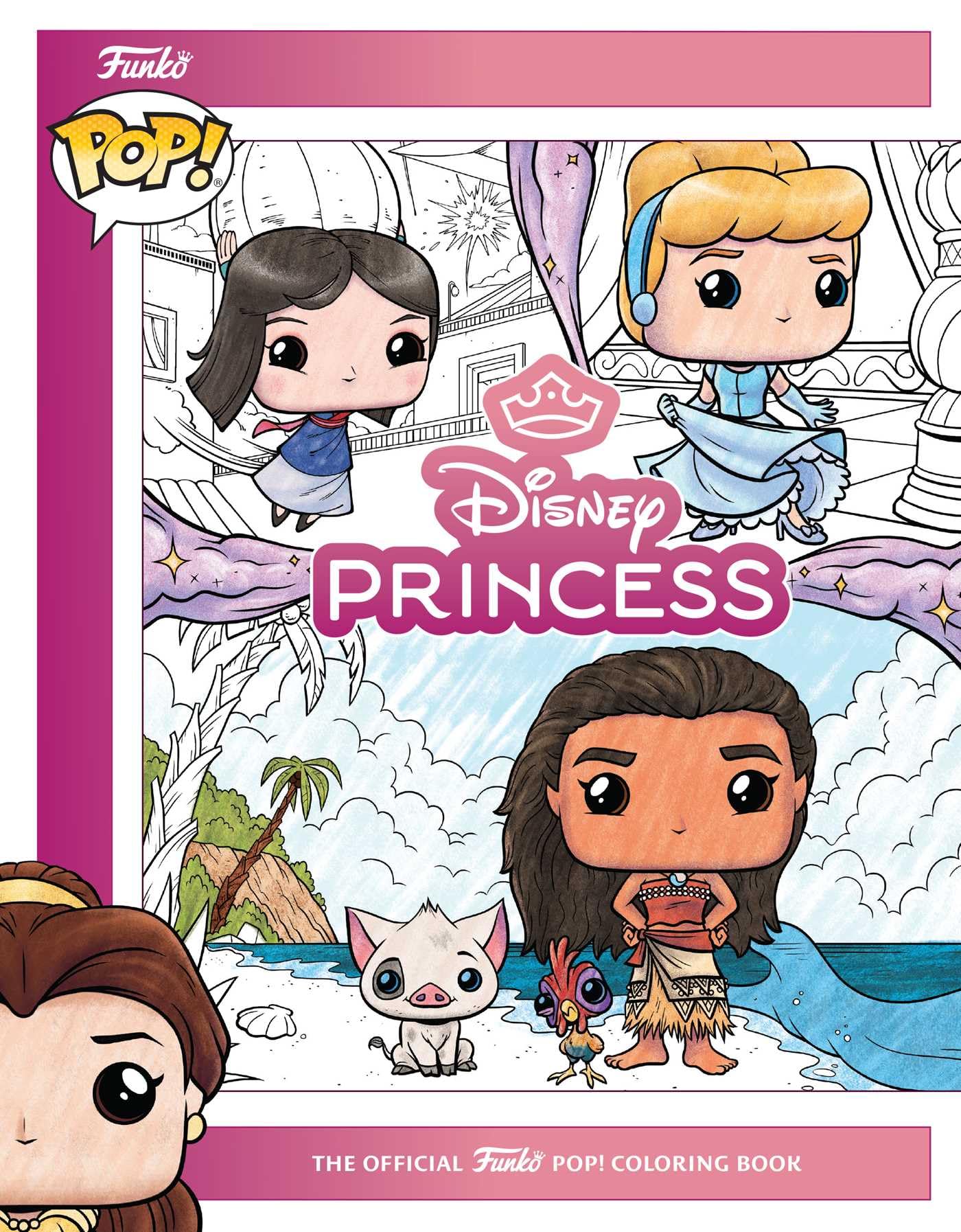 Disney Princess: The Official Funko POP! Coloring Book by Aus... - 9798337402314