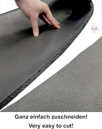 Insulation underlay, insulation board, rubber PVC + NBR, 1 roll = 10 m², 10 mm insulation thickness, self-adhesive insulation mats, house insulation, sound insulation, (1 roll = 10 m²) - 5