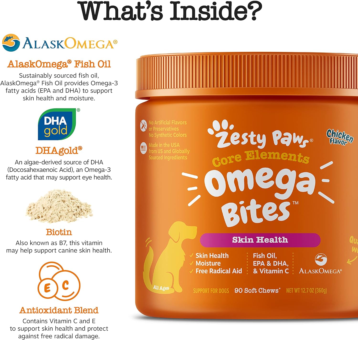 Zesty paws omega bites side effects Clearance