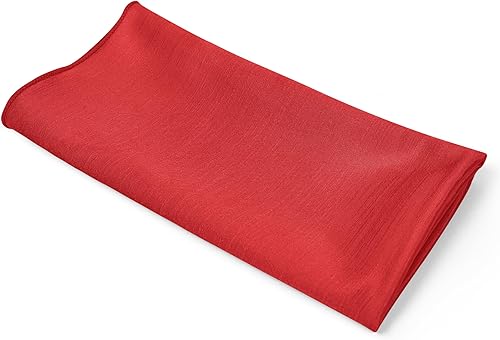 Miniatura 288 de Ultimate Textile -1 docena - Reversible Shantung Satin - Majestic - Servilletas de tela Majestic de 17 x 17 pulgadas color azul pizarra